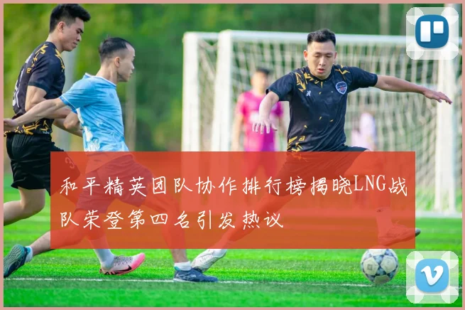 和平精英团队协作排行榜揭晓LNG战队荣登第四名引发热议