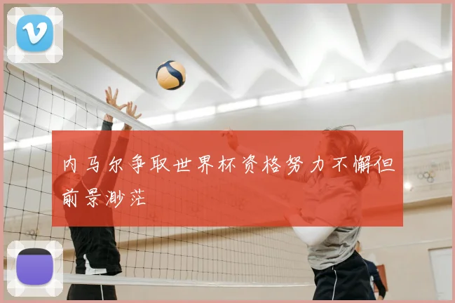 内马尔争取世界杯资格努力不懈但前景渺茫