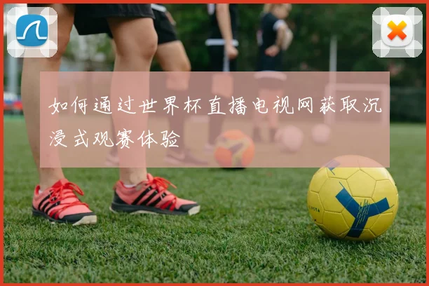 如何通过世界杯直播电视网获取沉浸式观赛体验
