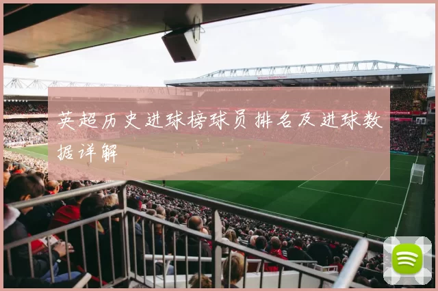 英超历史进球榜球员排名及进球数据详解